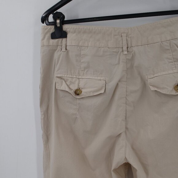 James perse pants women's 28 32x27 chino flat front button fly cotton blend - Picture 4 of 12